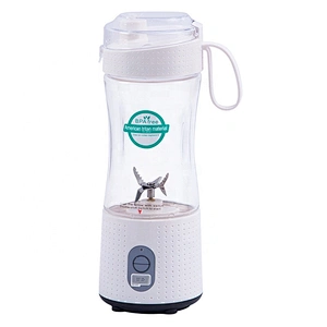 Wholesale 380ml USB Rechargeable electric 6 blades Fruit Blender portable juicer for travel