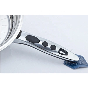 Induction capsule bottom frying pan Stainless steel frypan