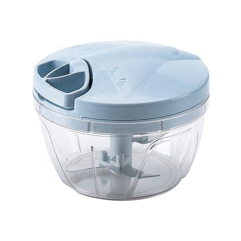 High quality kitchen accessories plastic Material Quick Manual Pull Food Chopper Manual vegetable chopper