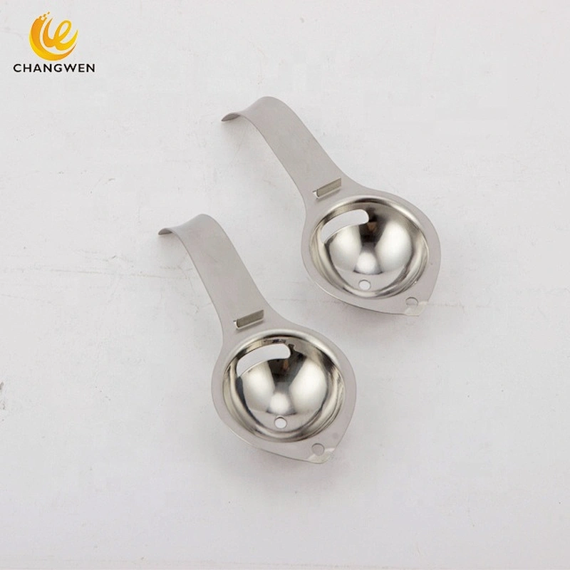 New Product Egg Separator Stainless Steel Egg White Yolk Filter Egg Divider Kitchen Gadgets