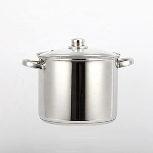 factory price stove stainless steel vegetable cookware steamer pot