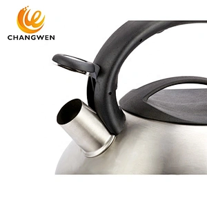 Whistle Teapot Tools Water Kettle Whistling Stainless Steel 3.0L Kitchen Furnace Stove Spirit Cooker Tea Coffee Outdoor Camping