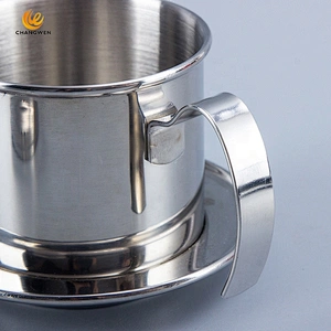 Hot Sale 304 Stainless Steel Vietnamese Coffee Maker Pot Coffee Drip Filter