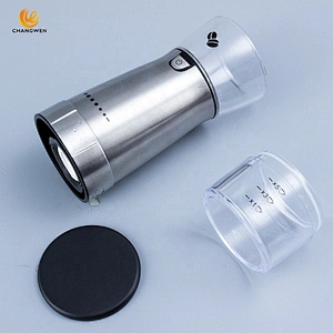 High Quality Usb Rechargeable Stainless Steel Mini Coffee Bean Mill Coffee Powder Grinder