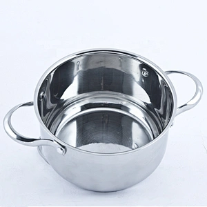 2019 New 6pcs  kitchen cooking stainless steel pot cookware sets/single