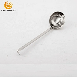 Stainless Steel 304 Kitchen Tool Soup Ladle Slotted Ladle Big Soup Spoon Slotted Spoon Cooking Tool Gadgets