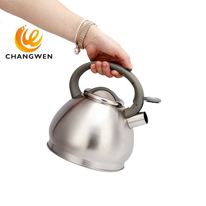 Home kitchen cafe restaurant camping 3.5L Stainless Steel Whistling Kettle Teapot