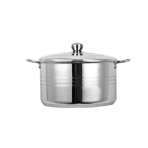 restaurant large Casserole stainless steel cookware not aluminum