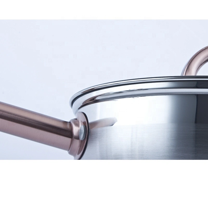 non stick stainless steel palm restaurant cookware fry pan set frying pan