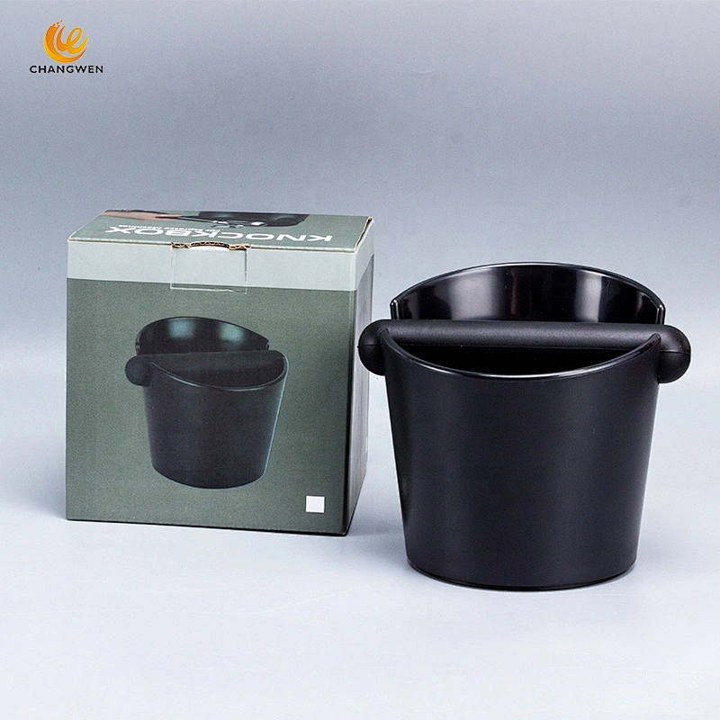 Hot sale knock box espresso mini grind container knock box silicone round coffee knock box