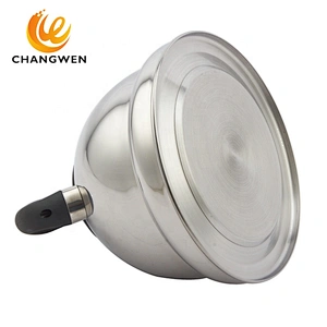 3L Kitchen Stainless Steel Whistling Kettle Induction Cooker Camping Gas Kettles Stove Top Whistling Water Teapot Cooking