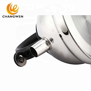 Stainless steel kettle cooker universal household gas large capacity  whistling kettle Outdoor Pot Bouilloire