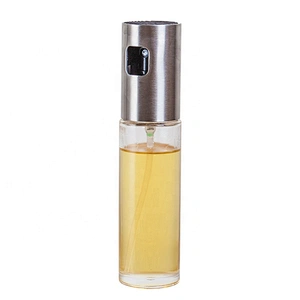 Leakproof 304 Stainless Steel Best Olive Oil Vinegar Sprayer Bottle 100ml for BBQ Soy Sauce