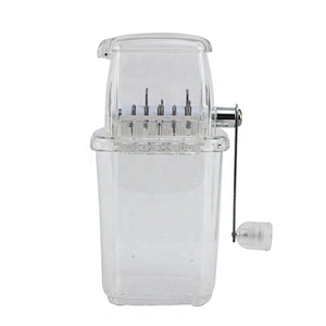 Cheap price mini portable Food Grade Plastic manual Snow Cone Maker Ice Crusher Shaver