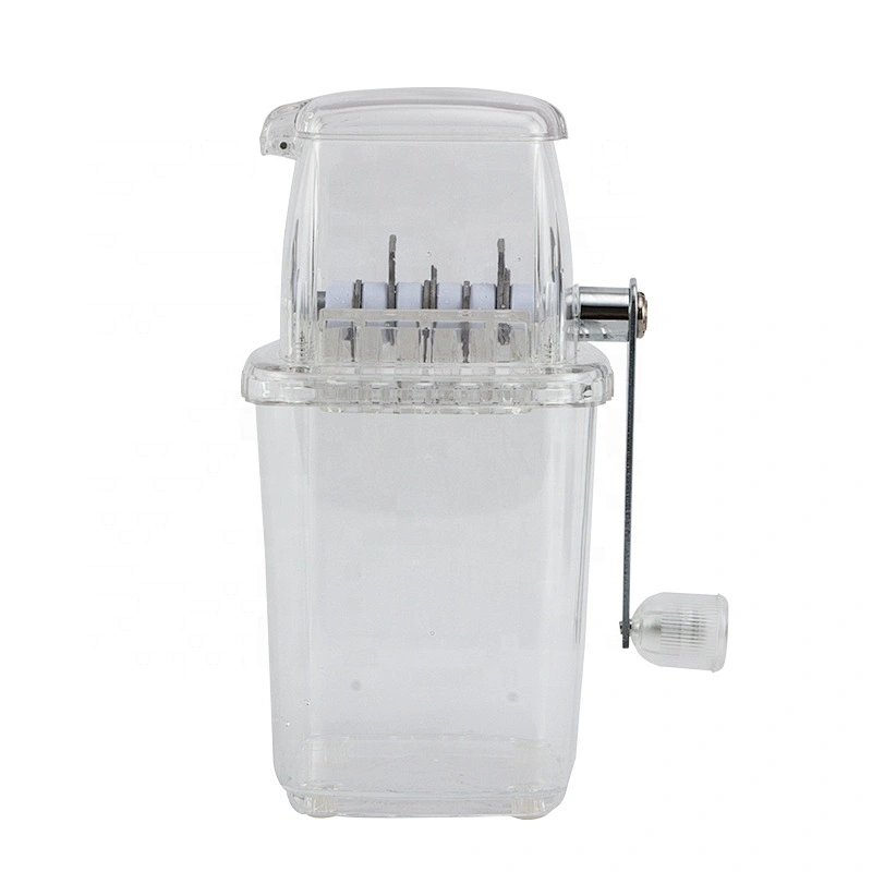 Cheap price mini portable Food Grade Plastic manual Snow Cone Maker Ice Crusher Shaver