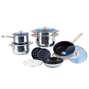 Ollas de cosina de acero inoxidable quirurgico para restaurante