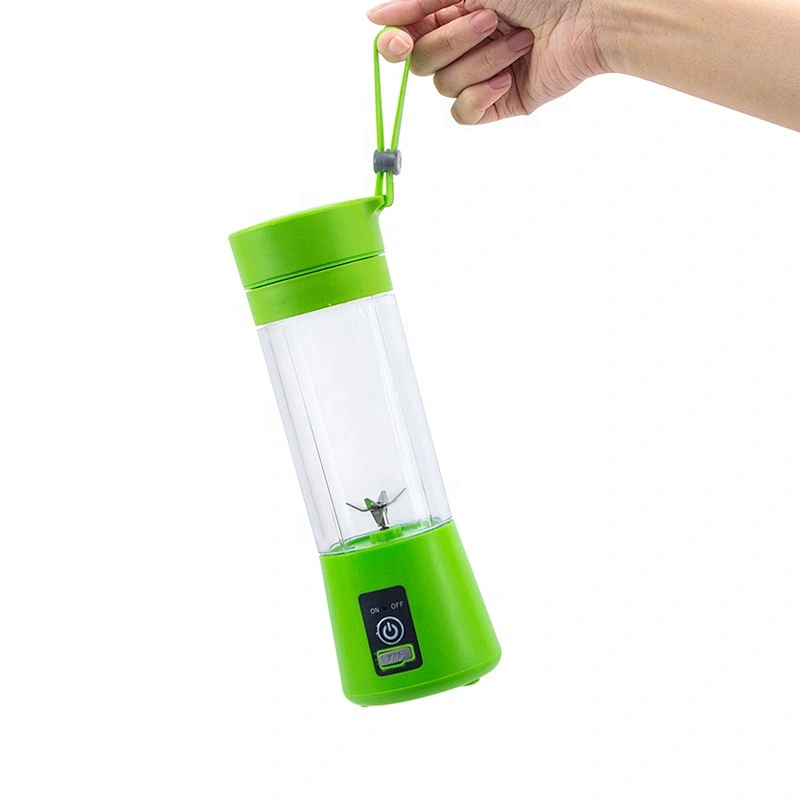 380ml mini 6 blades electric portable usb rechargeable blender juicer for stir/make milkshake/squeeze juicer