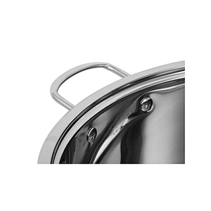 restaurant large Casserole stainless steel cookware not aluminum