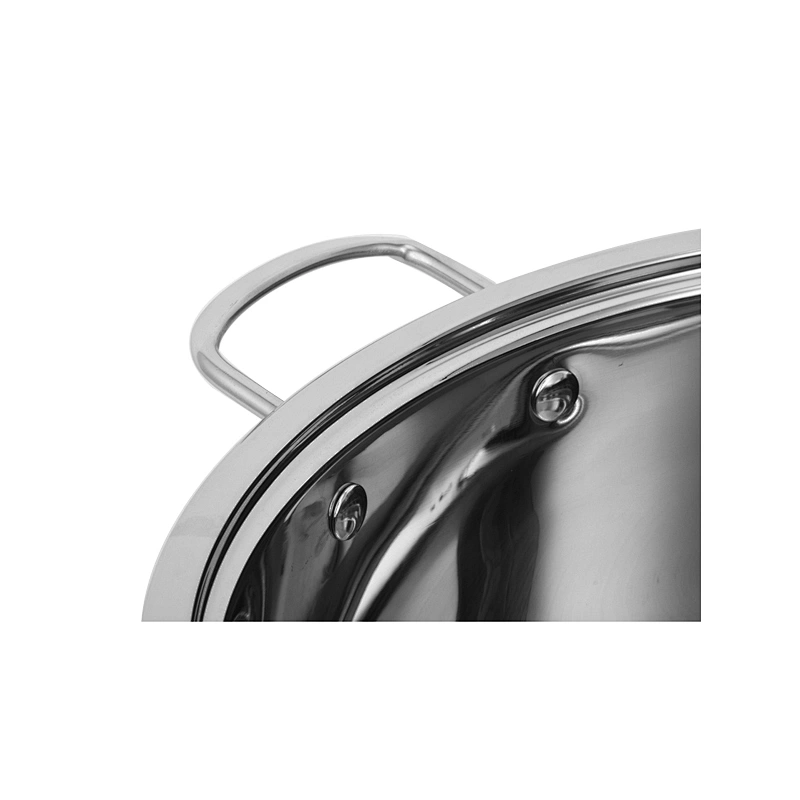 restaurant large Casserole stainless steel cookware not aluminum