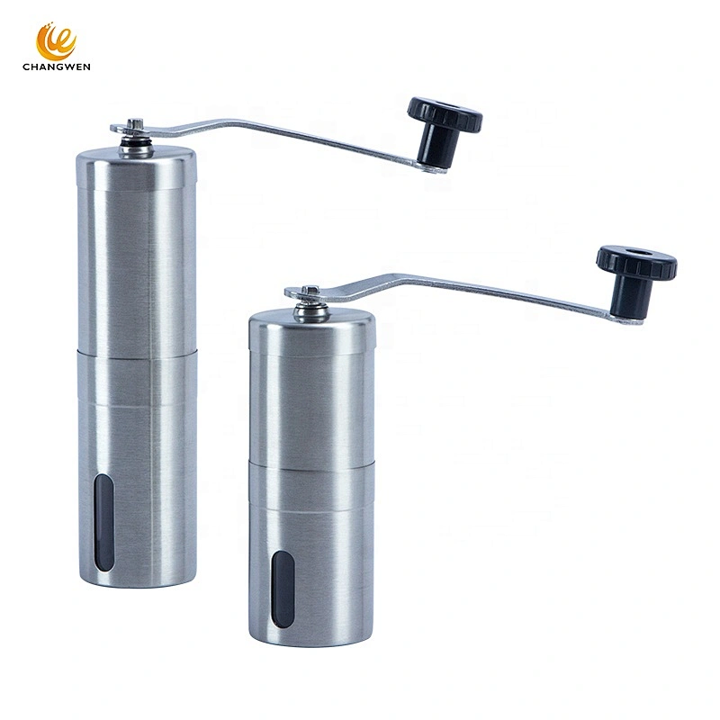 Best Selling Portable Mini Coffee Bean Mill 304 Stainless steel manual coffee grinder