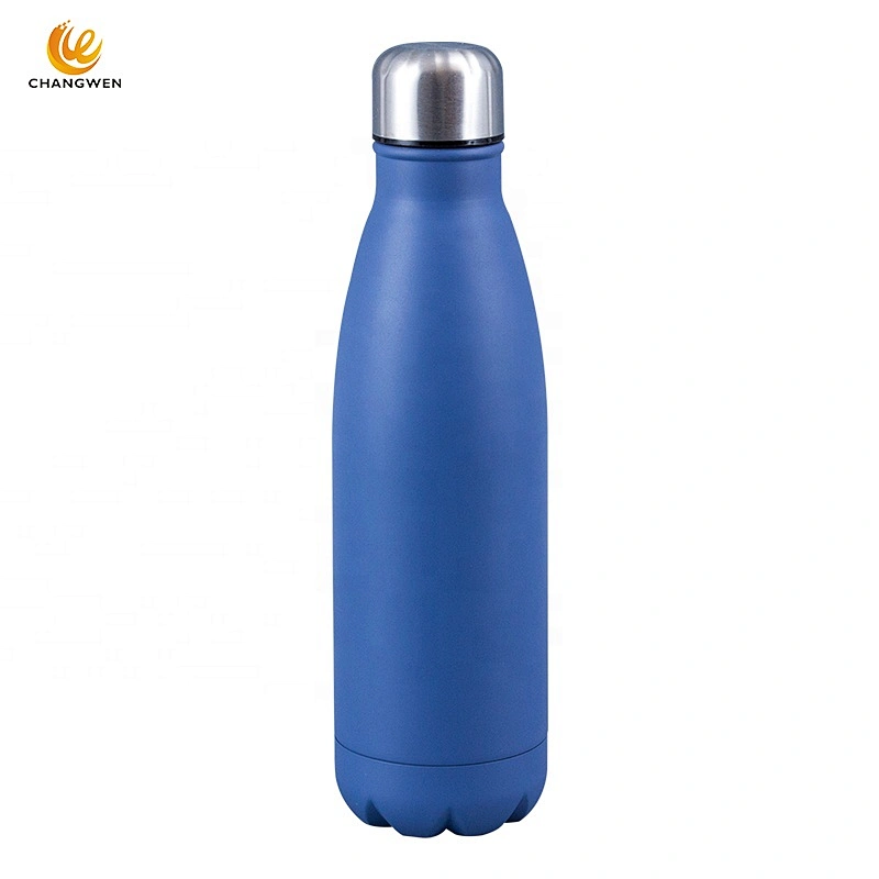 Wholesale Custom Outdoor Double Wall Insulated Vacuum Flask Stainless Steel Water Bottle Sport Thermos