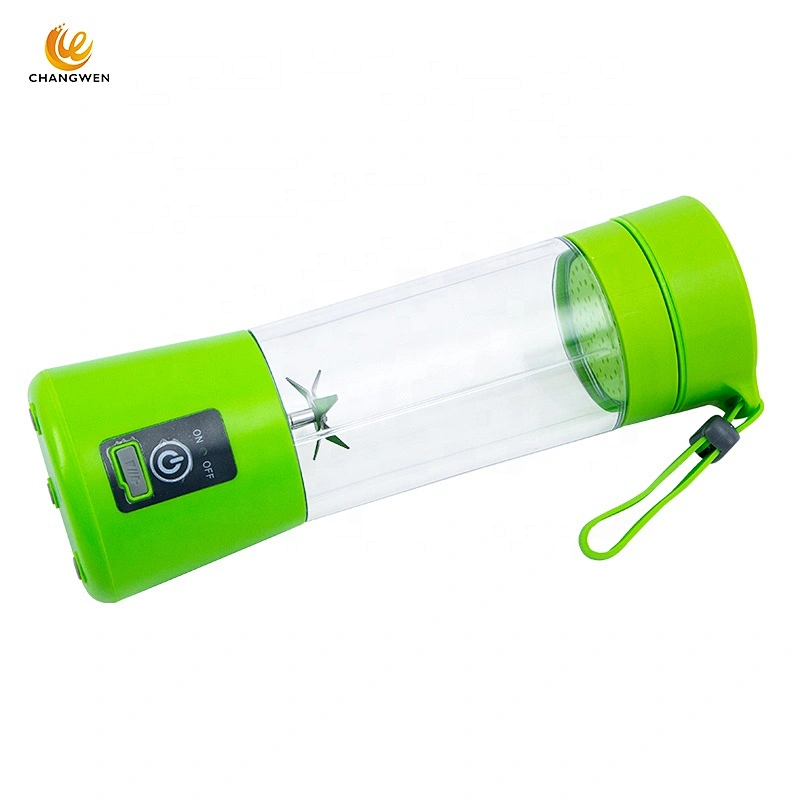380ml mini 6 blades electric portable usb rechargeable blender juicer for stir/make milkshake/squeeze juicer