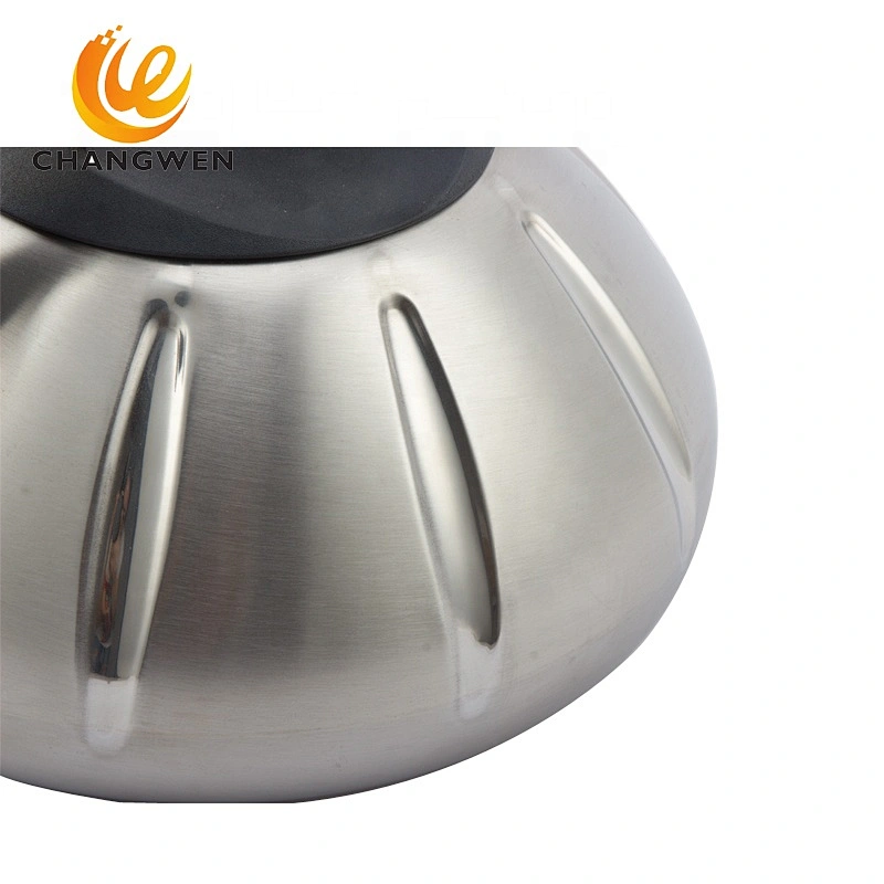High Quality Stainless Steel Tea Kettle Single Bottom 201SS Suitable For Induction stainless steel cookware