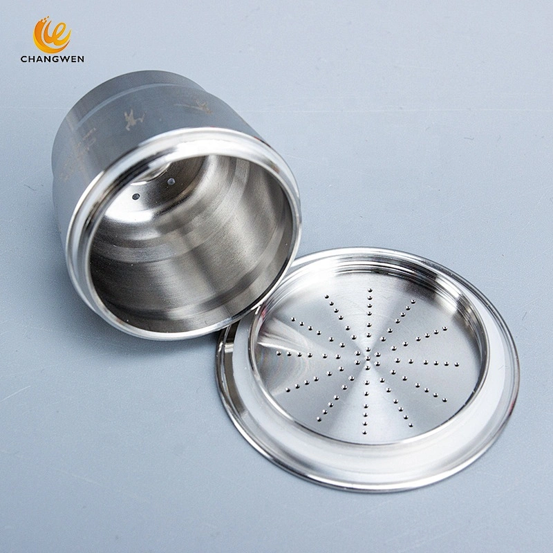 Eco friendly reusable stainless steel coffee capsule/Pod Filter for Nespresso machine