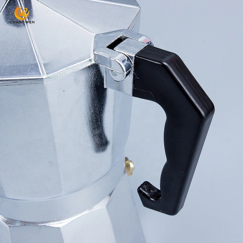High quality classical style Eco-friendly Aluminum Espresso Stovetop coffee maker moka coffee Pot