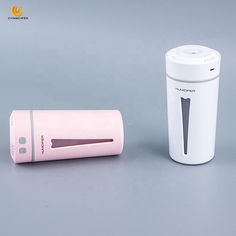 260ml USB mini Car Humidifier Office Home Ultrasonic Air Humidifier with LED Lights