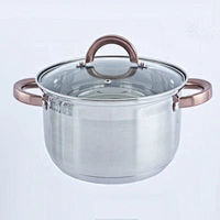 stainless steel cooking coffee sets soup stock pan cookware pot
