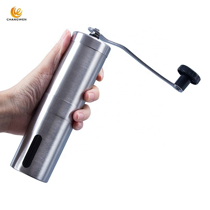 Best Selling Portable Mini Coffee Bean Mill 304 Stainless steel manual coffee grinder