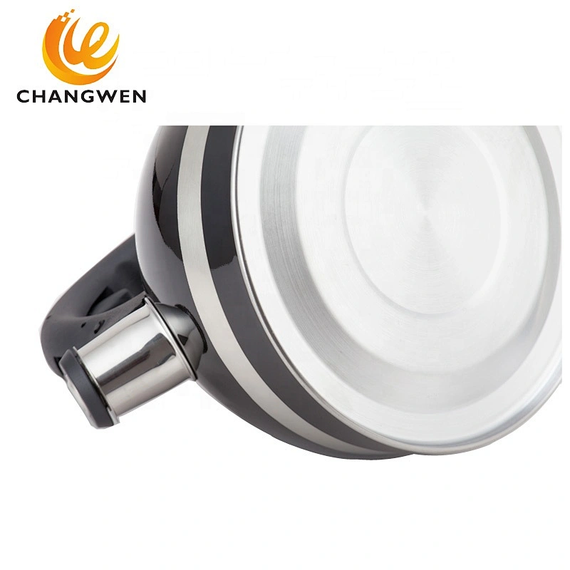 3.0L Induction Cooker Kettle Stainless Steel Outdoor Pot Whistling Kettle For Camping Gas Stove Kettle