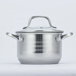 Kitchen wares Induction kitchen cooking pots stainless steel cookware pan set