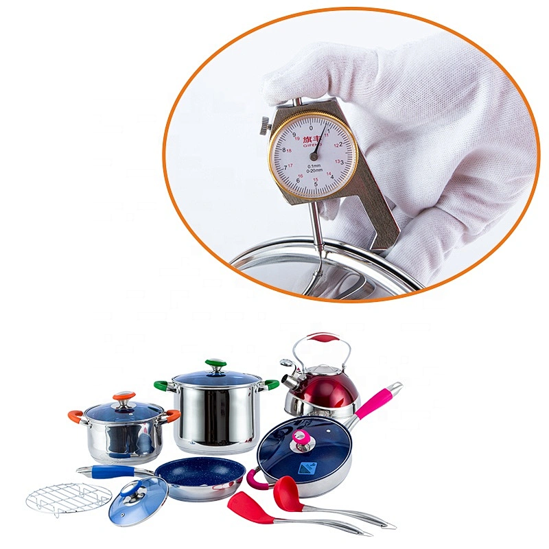 High quality kitchen ware cooking pot set nonstick cookware sets stainless steel cooking pot