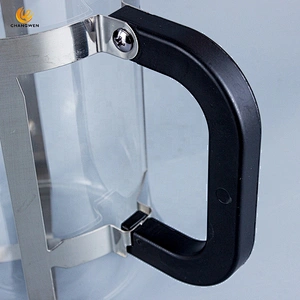 Hot Sale Food Grade Heat Resistant 1000ml Glass Stainless Steel Filtering French Coffee Press