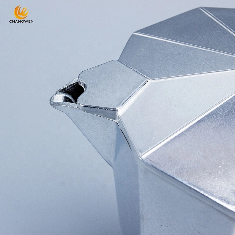High quality classical style Eco-friendly Aluminum Espresso Stovetop coffee maker moka coffee Pot