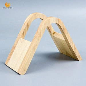 Wholesale Easy to Operate Coffee Tool Put Hot Coffee Filter Paper V Shape Wood Coffee Filter Paper Holder