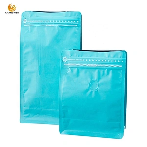 wholesale 250g to 1kg aluminum foil baking bag stand up packaging coffee bags with air valve