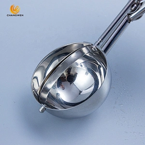High quality custom 304 stainless steel mashed potatoes ice cream scoop set