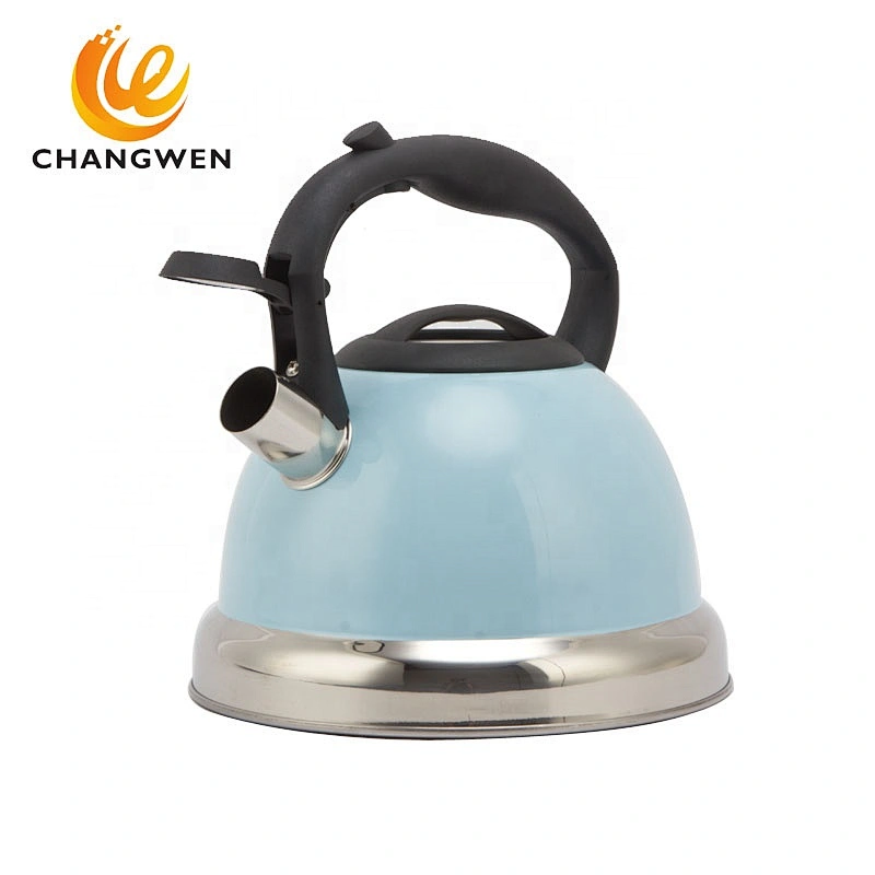 3L tea kettle whistle coffee maker stainless steel induction kettle