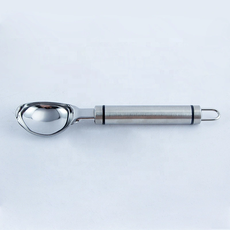 Stainless Steel Creative Kitchen tools Digging Ball Spoon Dessert Spoon Ice Cream Scoop for home