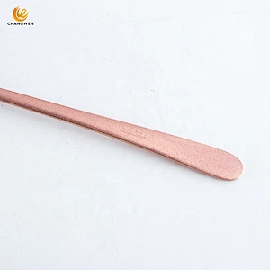 3pcs flatware gold plating stainless steel spoons forks and knives cutlery set with pp box