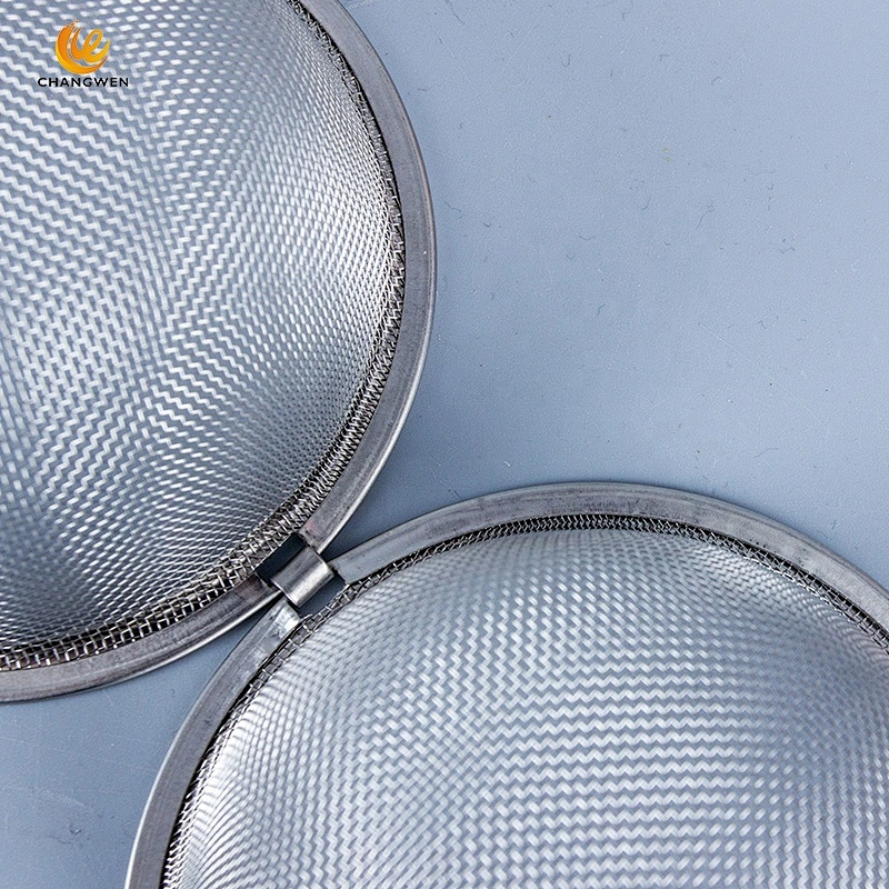 Three Size Food Grade 304 Stainless Steel Wire Mesh Loose Tea Leaves Infuser