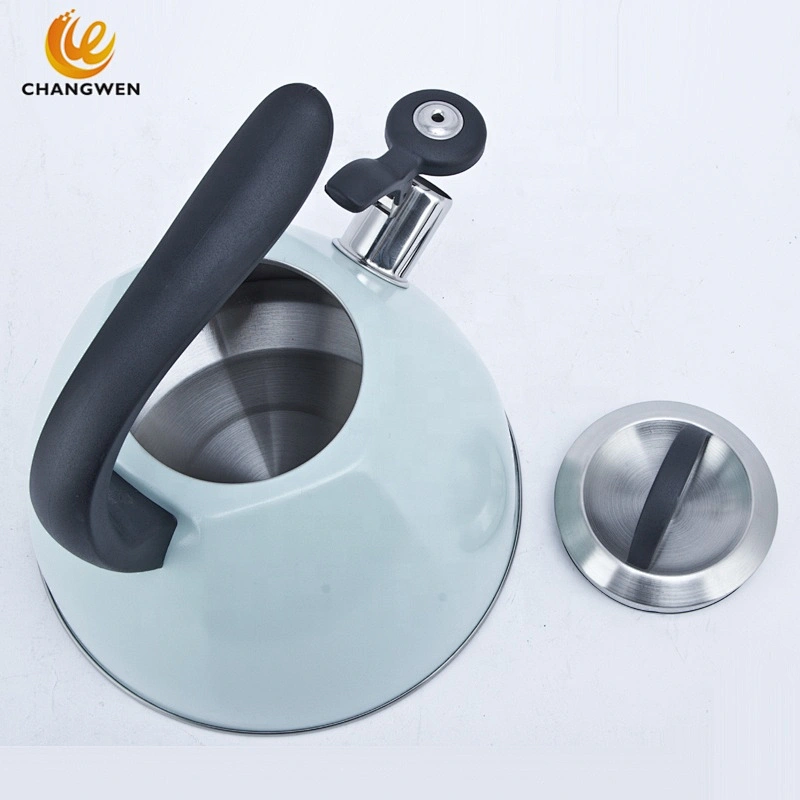 Guangdong kettle supplier induction gas kettle stainless steel hot water kettle