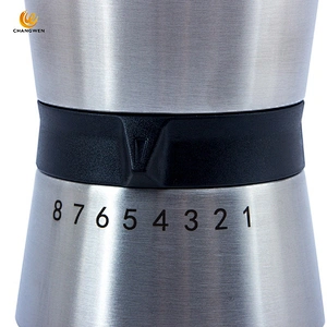 Portable conical burr hand bean manual grinder coffee, wholesale stainless steel manual mill coffee grinder