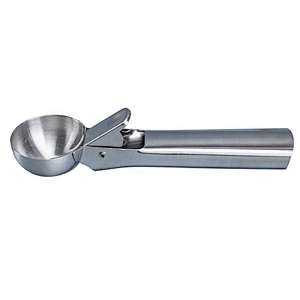 Wholesale high quality stainless steel ice cream scoop cookie scoop with comfortable handle