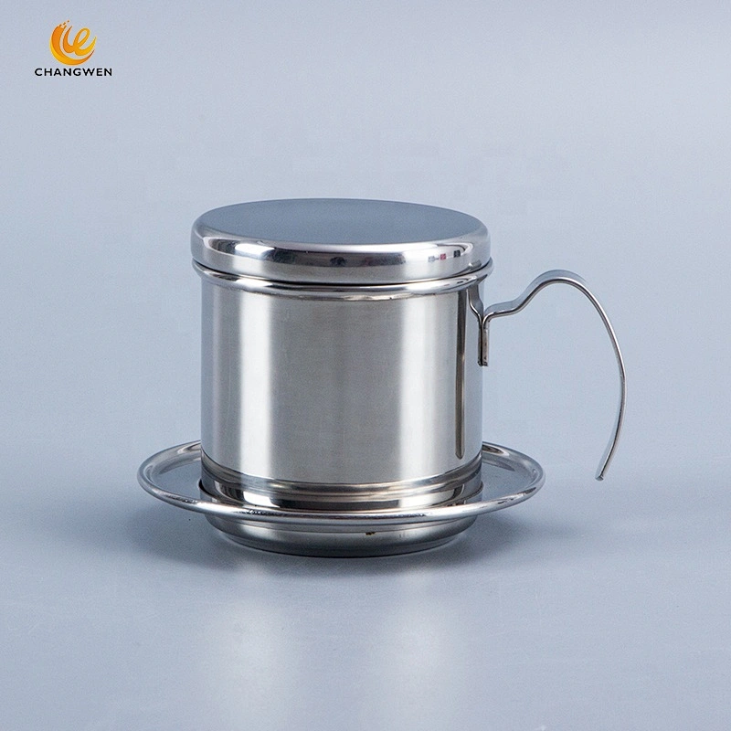 Hot Sale 304 Stainless Steel Vietnamese Coffee Maker Pot Coffee Drip Filter