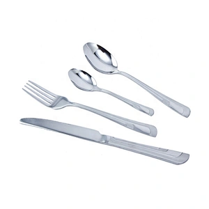 4pcs Set Amazon Hot Selling Flatware Set Stainless Steel For Weeding Party Gift