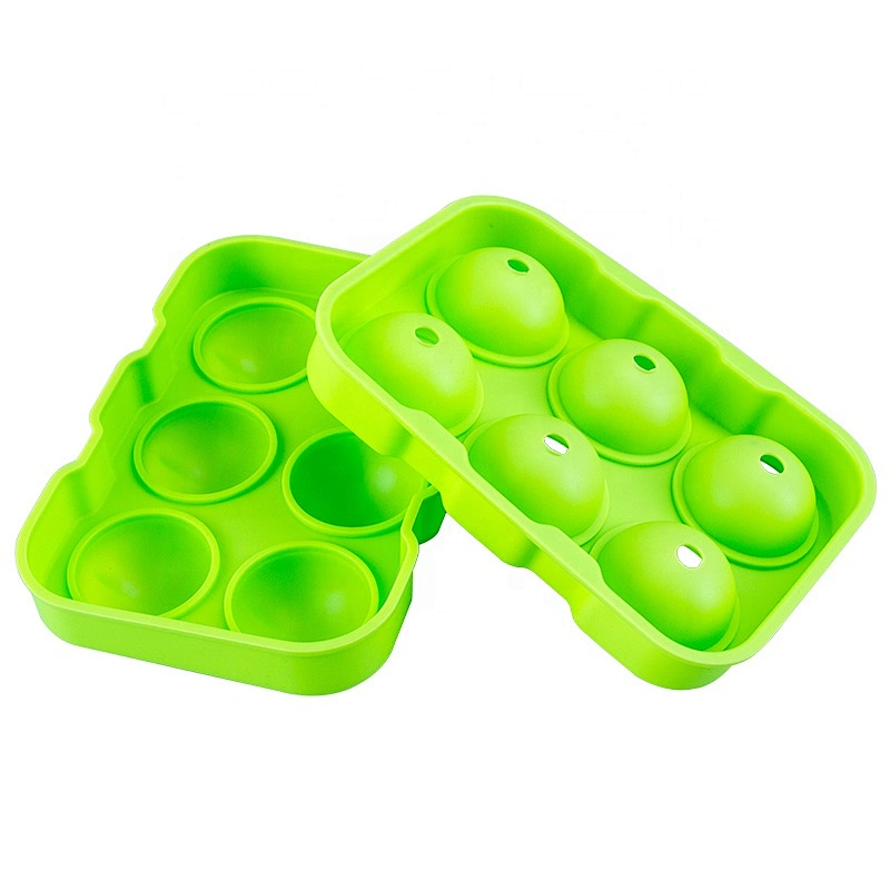 Kitchen Tools Reusable and BPA Free Sphere & Square Ice Ball mold Silicone ice cube tray set